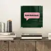 Tekstwolk - BLAH BLAH BLAH - Roze plexiglas 5mm klein -sfeer1