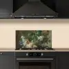 Stilleven met bloemen - Schilderij van Jan van Huysum keuken achterwand spatscherm klein -sfeer1