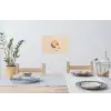 Koekje - Kruimels - beige Muursticker klein -eettafel