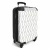 Grafisch - Patroon - Modern - Lijn NBS - Handbagage koffer - Kinderen Unisex middel 644 -productfoto_3d