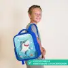 Haai - Water - Zee Kinderrugzak - Blauw middel -sfeer3_NL