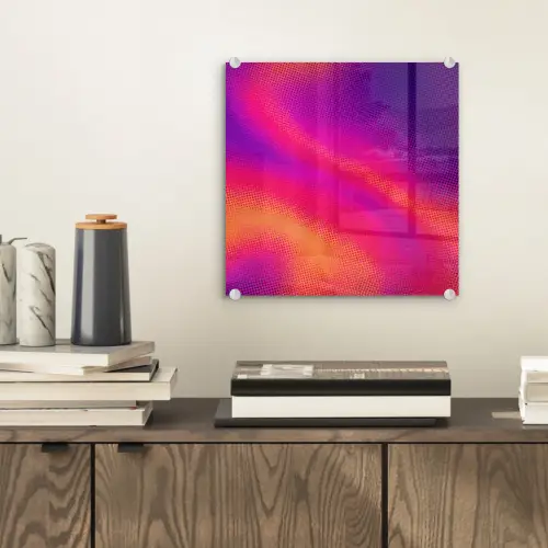 Abstract - Patroon - Kleurverloop plexiglas 5mm klein -sfeer1