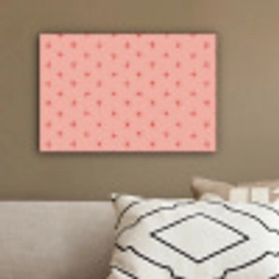 Sterretjes - Patroon - Oranje canvas 2cm klein 34 -sfeer3