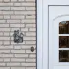 Donkergrijze stenen - Klassiek Naambord Huisje klein -sfeer1