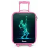 Digitale tennisspeler in futuristische stijl Kinderkoffer - Roze klein -zz3dotto