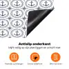 Anker - Haven - Blauw - Wit Inductie beschermer vinyl 3mm klein 276 -zzzzzzz-td-onderkant