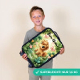 Paard - Bloemen - Vlinders Kinderkoffer - Zwart klein -sfeer4_DE
