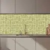 Vlecht - Patroon - Groen keuken achterwand 2 middel 871 zz_3dshopping