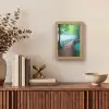 Brug - Water - Rivier - Bos Light Box met kabel (Tafellamp) klein -sfeer2