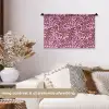Organisch - Patroon - Roze Wandkleed katoen klein 269 -sfeer1