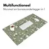 Botanisch - Vogels - Groen Muismat XXL klein 681 -sfeer4