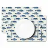 Vis - Patroon - Blauw Placemat vinyl groot 368 -zzsfeer2_Kitchenyeah-website