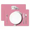 Flamingo - Roze - Koksmuts - Vogel Placemat vinyl groot -zzsfeer2_Kitchenyeah-website