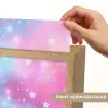 Sterren - Roze - Blauw Light Box met kabel (Kinderlampje) klein -USP_websiteprintNL
