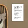 Moeder definitie - Quotes - Mother - Spreuken canvas 2cm klein -sfeer3
