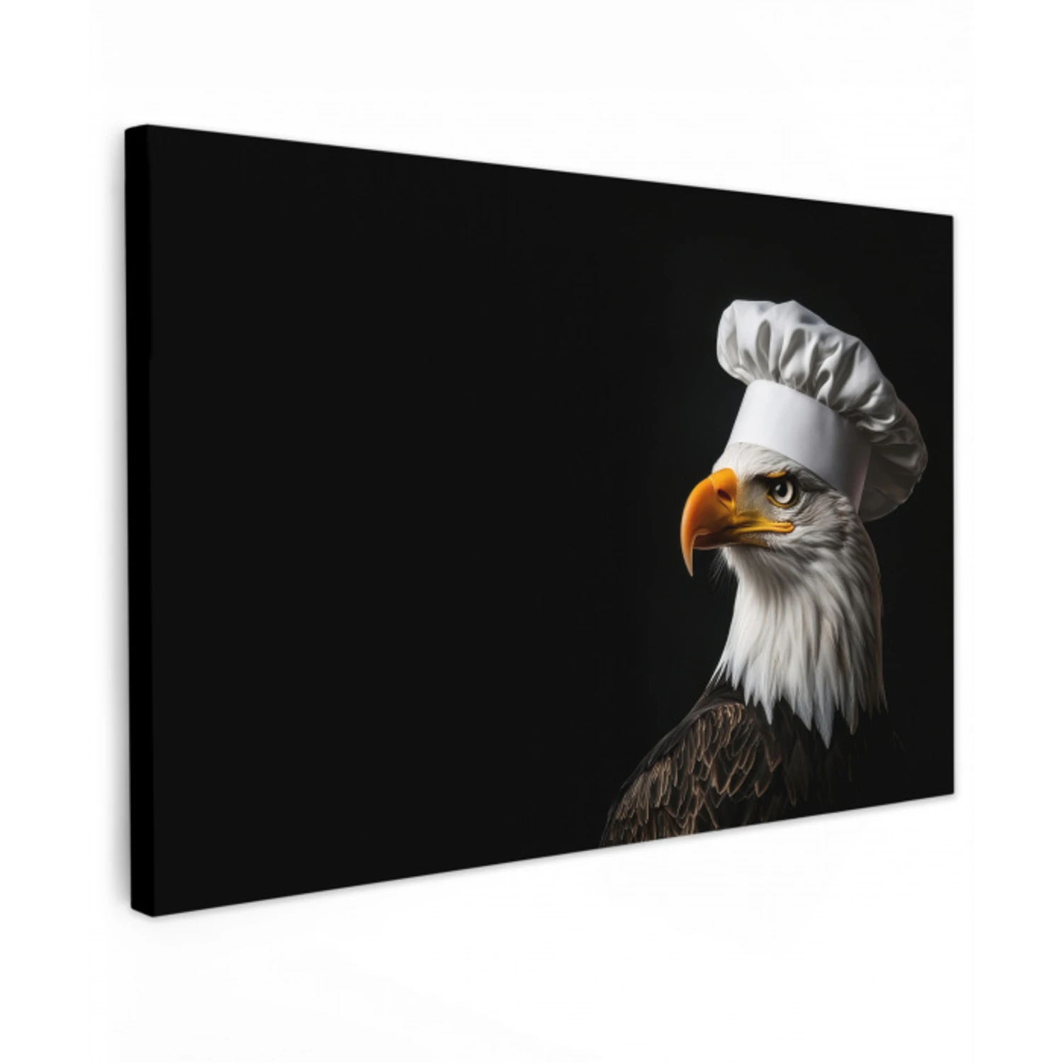 eagle-3-2-gigapixel-standard-v2-6x Tuinposter op houten frame 2 cm dik klein -3d