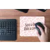 Koeienprint - Roze - Cowboy - Horse muismat rubber klein -toetsenbord