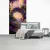 Poort - Paars - Bloemen fotobehang vinyl groot -slaapkamer