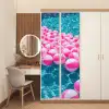 Strandballen - Roze - Water deurposter klein -sfeer3
