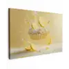 Citroen - Taart - Eten - Geel canvas 2cm klein -z3d