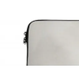 Vlinder - Bloem -Natuur - Beige laptophoes neopreen klein -detail