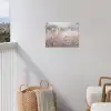 Graspluimen - Wind - Beige - Mistig tuinposter los doek klein -sfeer8