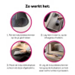 Strand - Zonsondergang - Natuur - Landschap Inductie beschermer vinyl 3mm klein -wsfeer9_website