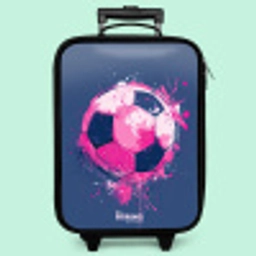 Voetbal -  Verf - Roze - Blauw Kinderkoffer - Zwart klein -zzz_website3d_nbs2