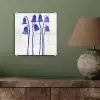 Bloemen - Blauw - Lijnen - Bloemblaadjes plexiglas 5mm klein -sfeer3