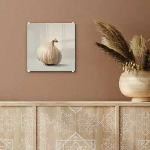 Knoflook - Natuurlijk - Beige plexiglas 5mm klein -sfeer5