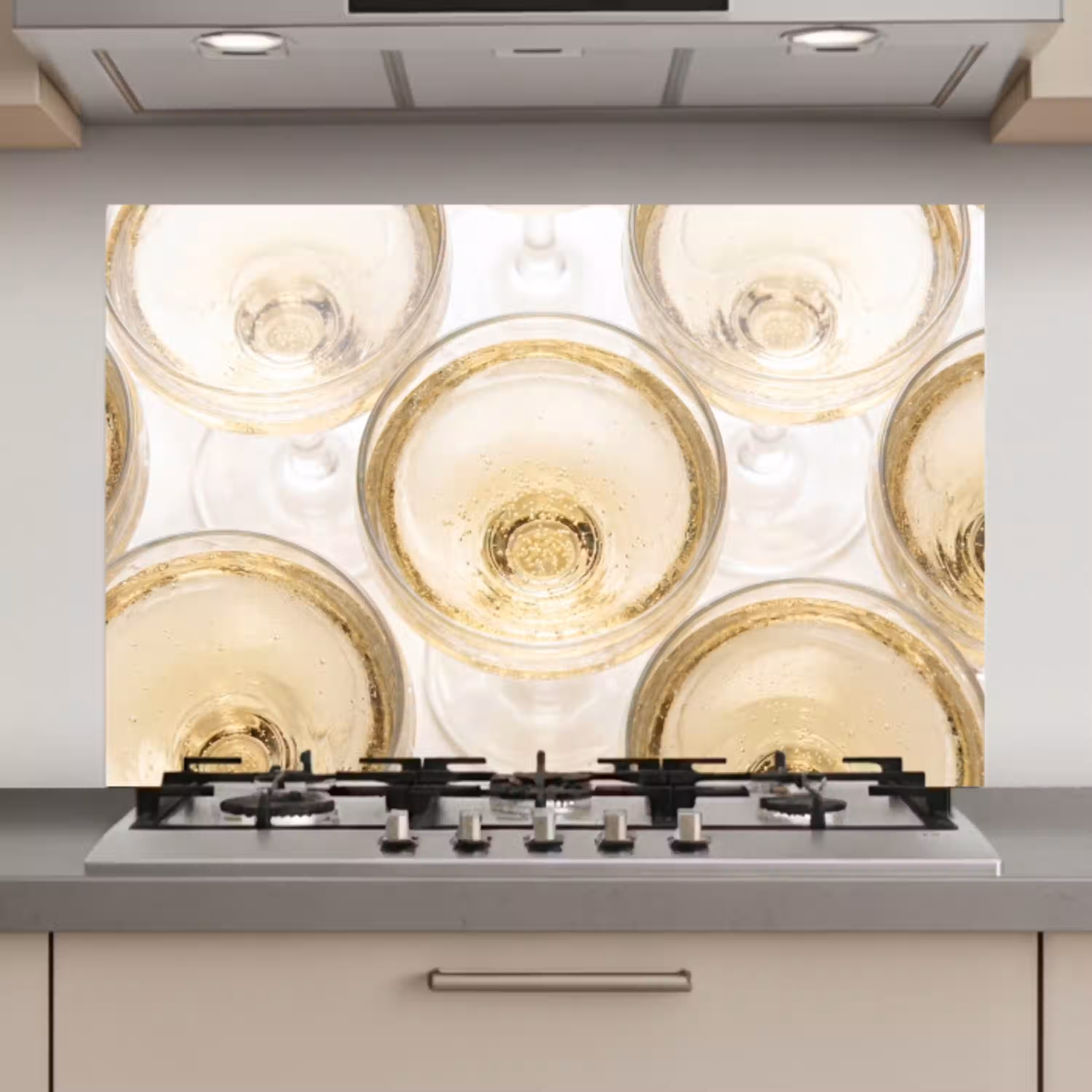 Drank - Glazen - Feest - Goud keuken achterwand spatscherm klein -3d_website