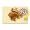 Strepen - Vis - Rond - Stekels Placemat vinyl groot -zzzproduct_Kitchenyeah-website