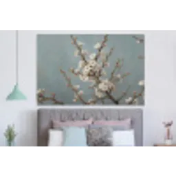 Botanisch - Stilleven - Blauw forex 5mm xxl -slaapkamer