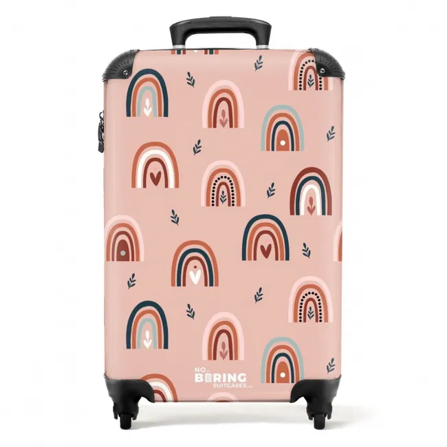 Rosy rainbows NBS - Handbagage koffer - Unisex middel -productfoto_recht