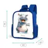 Baby nijlpaard Kinderrugzak - Blauw middel -productfoto_formaten