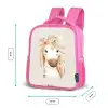 Bohemian paard in pastel kleuren Kinderrugzak - Roze middel -productfoto_formaten