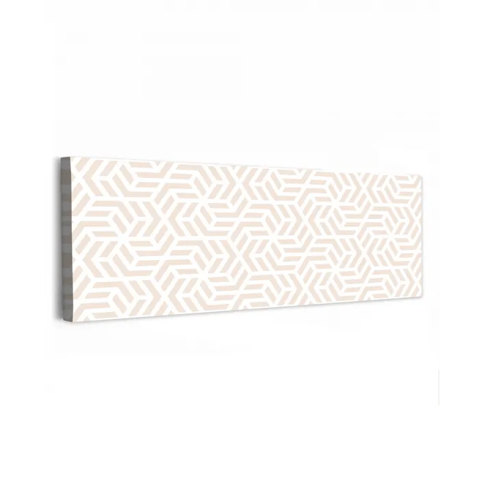 Beige - Geometrie - Patronen - Abstract canvas 2cm klein 828 -z3d