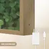 Groen - Bladeren - Kartel - Zonlicht Light Box met batterij (Wandlamp) middel -USP_websiteoplaadbaarNL