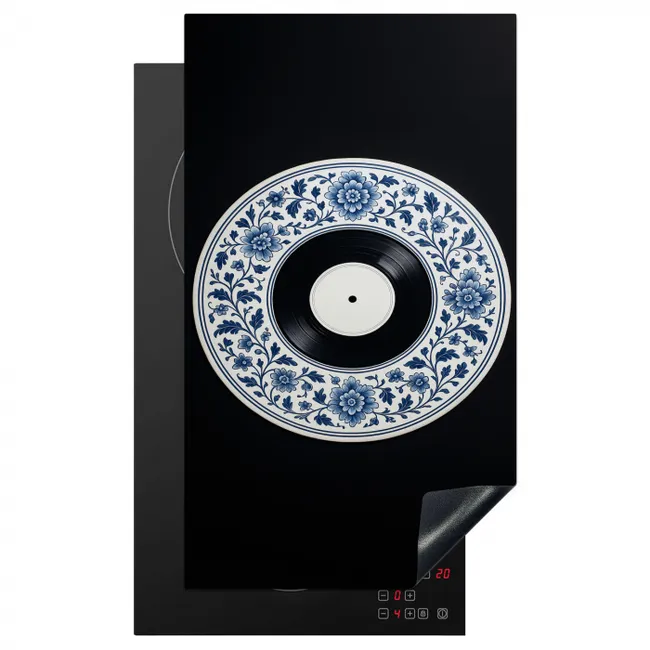 Vinyl - LP - Delfts Blauw - Muziek Inductie beschermer vinyl 3mm middel -3d