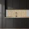 Siertegel - Patroon - Bruin keuken achterwand 2 middel 871 -sfeer1