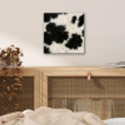 Bont - Textuur - Zwart - Wit aluminium wit klein -sfeer3