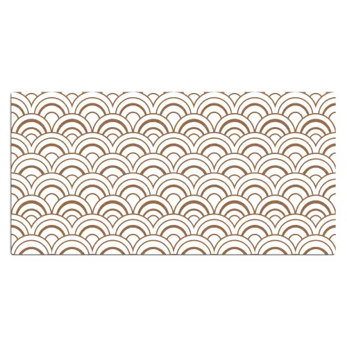 Klassiek - Motief - Terracotta Muismat XXL klein 681 -3d_leeg