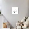Ons stekkie - Spreuken - Quotes Tuinposter op houten frame 2 cm dik klein -sfeer1