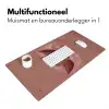 Illustratie - Vogels - Abstract - Roze Muismat XXL klein -sfeer4