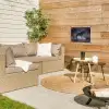 Paard - Magisch - Zwart tuinposter los doek klein -sfeer4