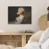 Vrouw - Barokjurk - Kauwgom PET vilt klein -sfeer3