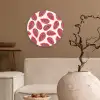 Papaja - Zaden - Patroon Wandcirkel plexiglas klein 852 -sfeer1