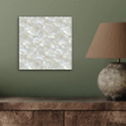 Parelmoerglans - Wit - Schelp aluminium wit klein 46 -sfeer2