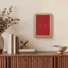 big heart small titties - Hart - Rood Light Box met kabel (Tafellamp) klein -sfeer2