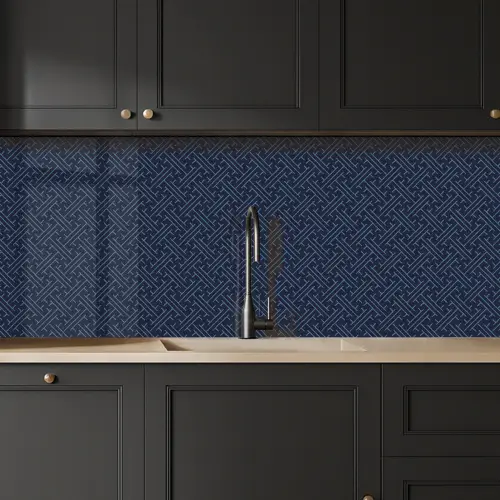 Japans - Patronen - Geometrie keuken achterwand 2 middel 871 -sfeer1